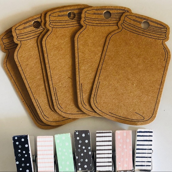 Cute Office/School Supply Set With Jar Holder ✏️ - Picture 7 of 8